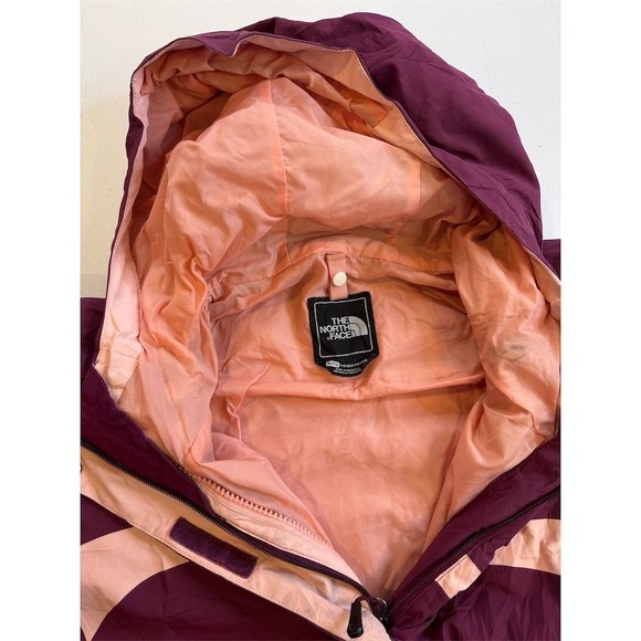 The North Face Women's 3-in-1 Ski Parka Jacket Pink XL Winter Coat Hyvent - Picture 5 of 12